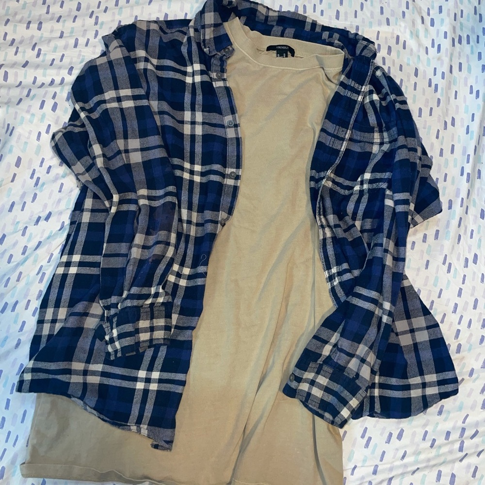 Brown shirt dress
